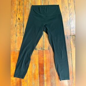 Lululemon Align high rise leggings, black, size 8